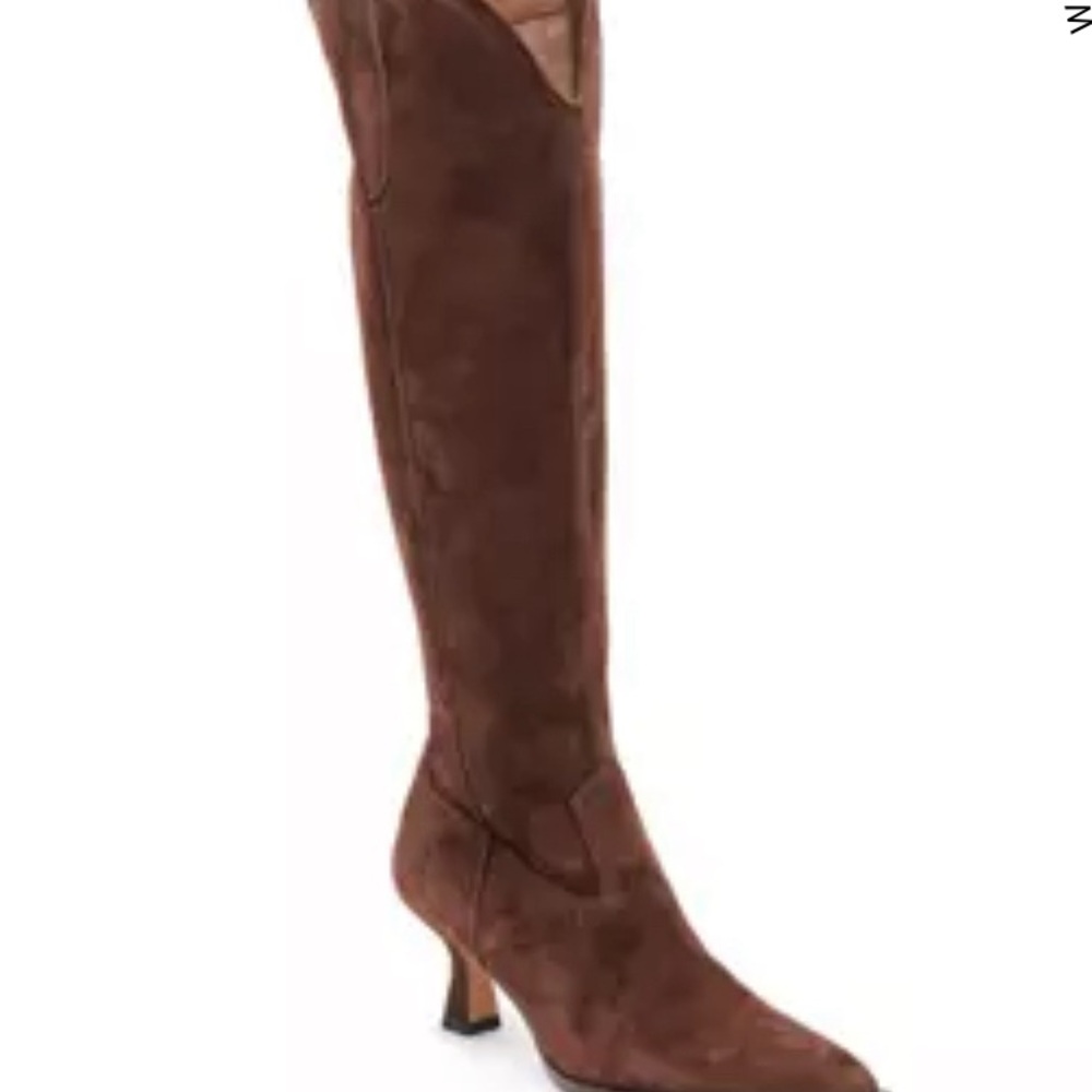Chocolate Brown Dolce Vita Ariana Suede Boots